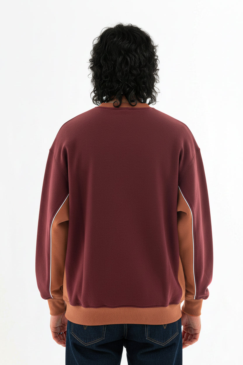 PULSE Buzo Oversize (bordó)