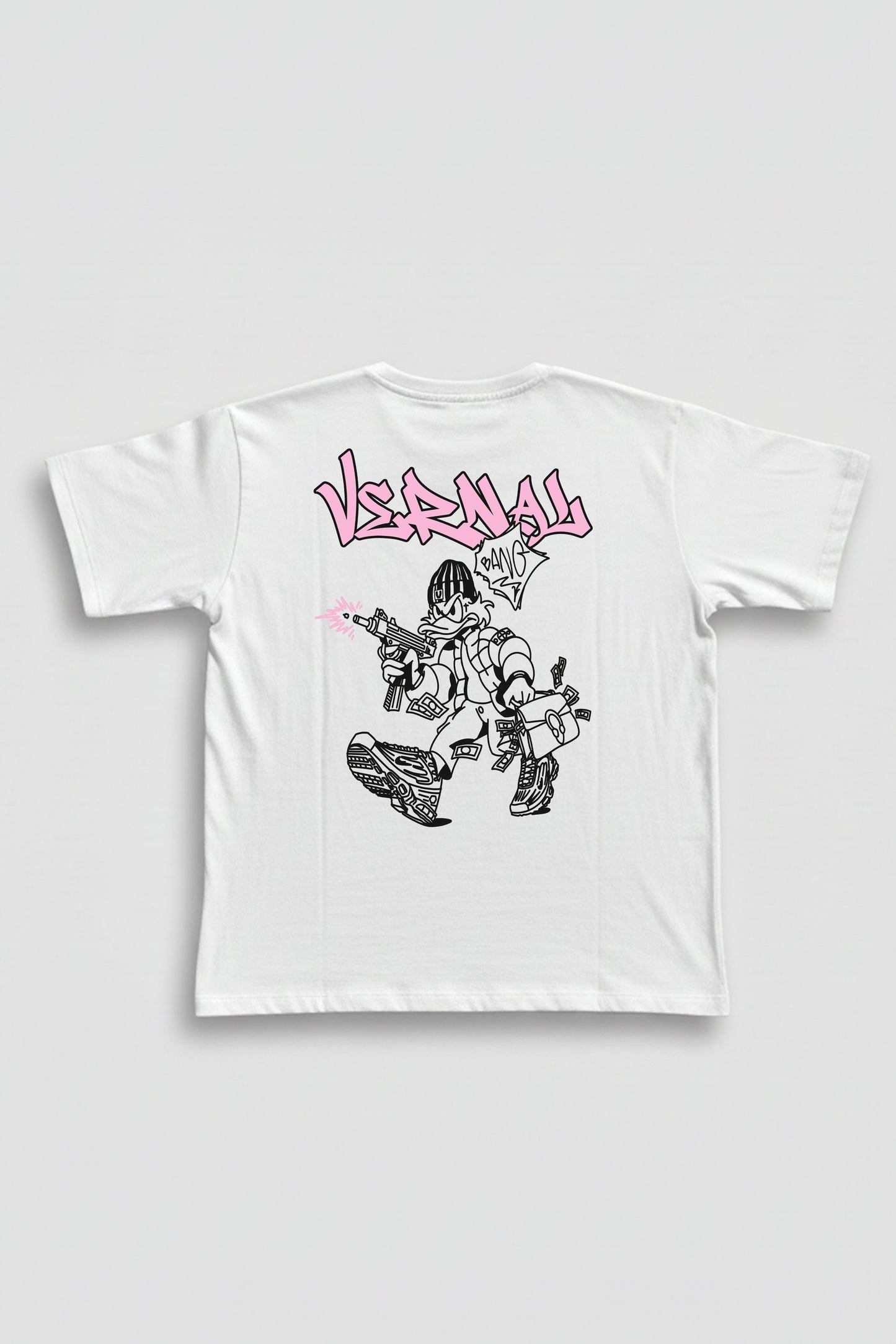 MC ROBBERY T-shirt (blanco)