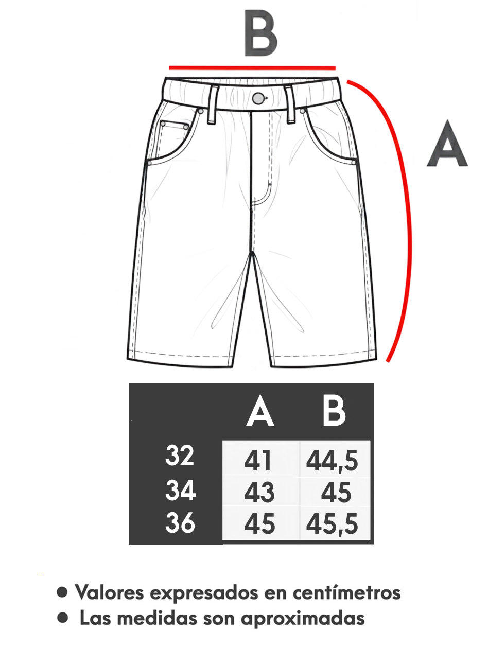 DC Bermuda de Jean (celeste)