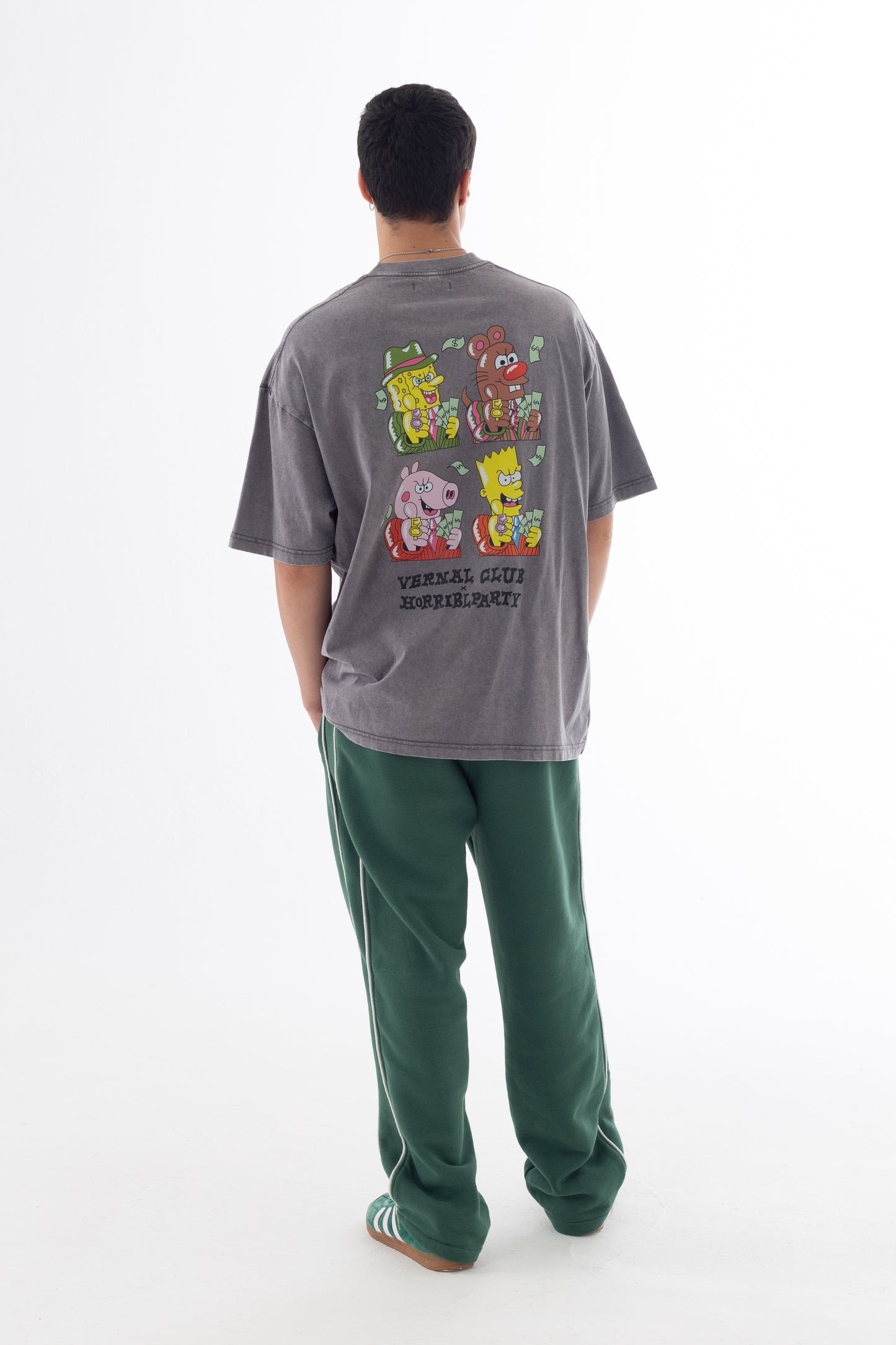 MONEY T-shirt oversize (acid wash) - Edición limitada -