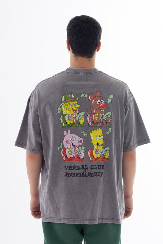 MONEY T-shirt oversize (acid wash) - Edición limitada -
