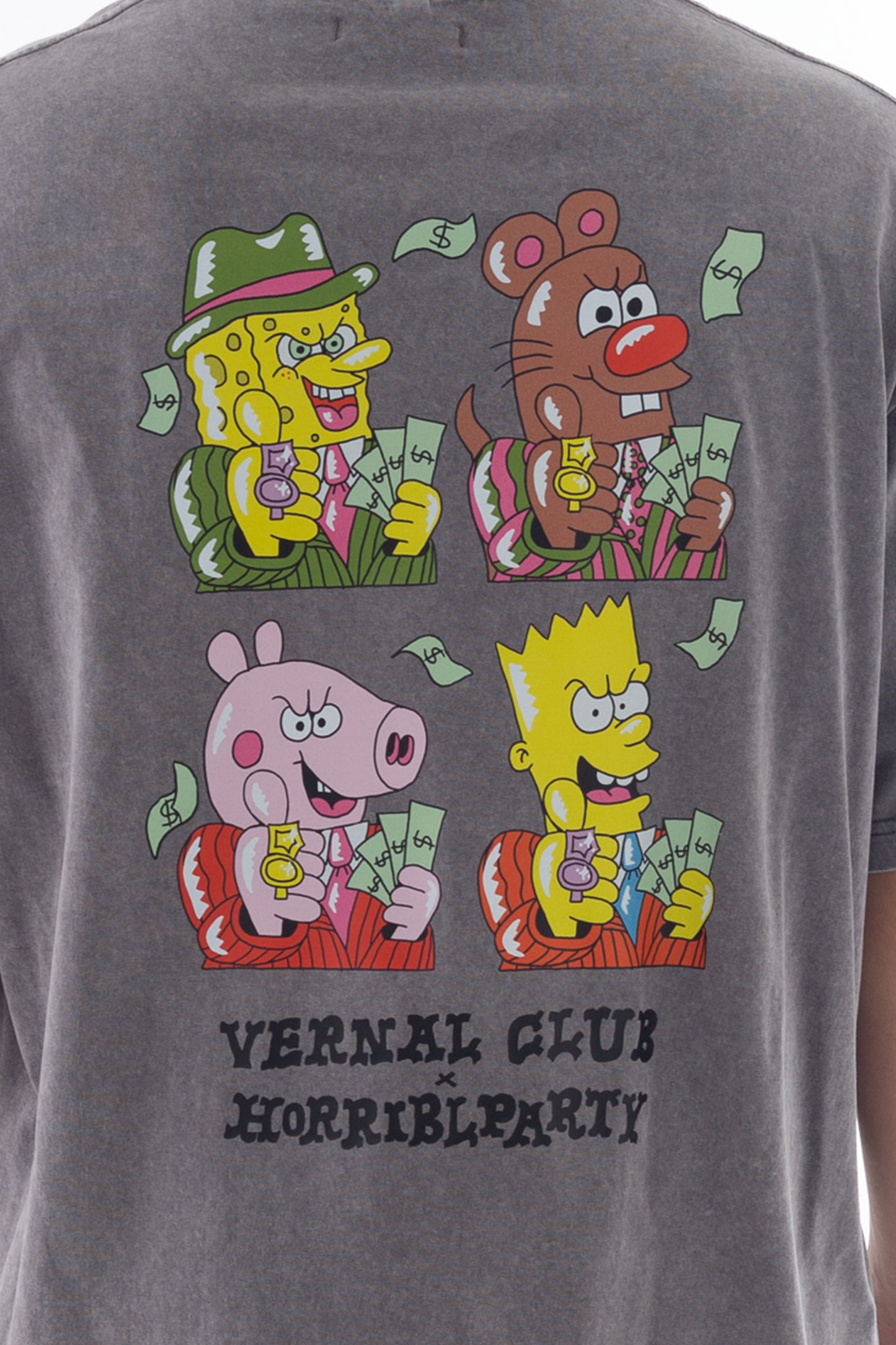 MONEY T-shirt oversize (acid wash) - Edición limitada -