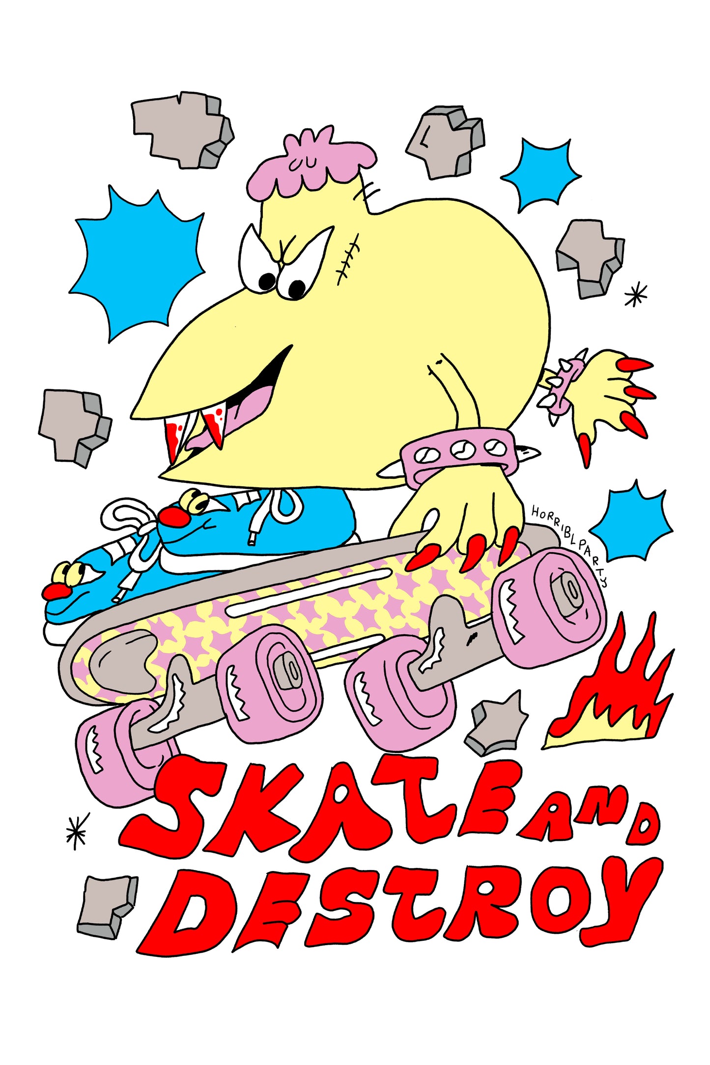 SKATE AND DESTROY T-shirt