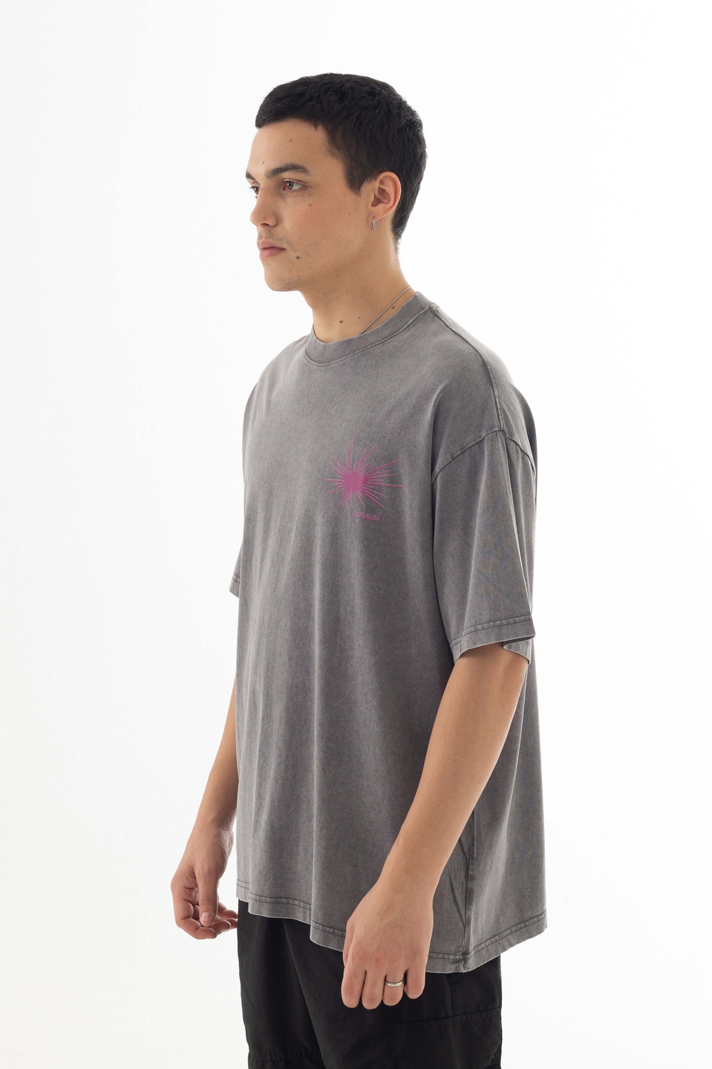 UNLEASH T-shirt Oversize (acid wash)