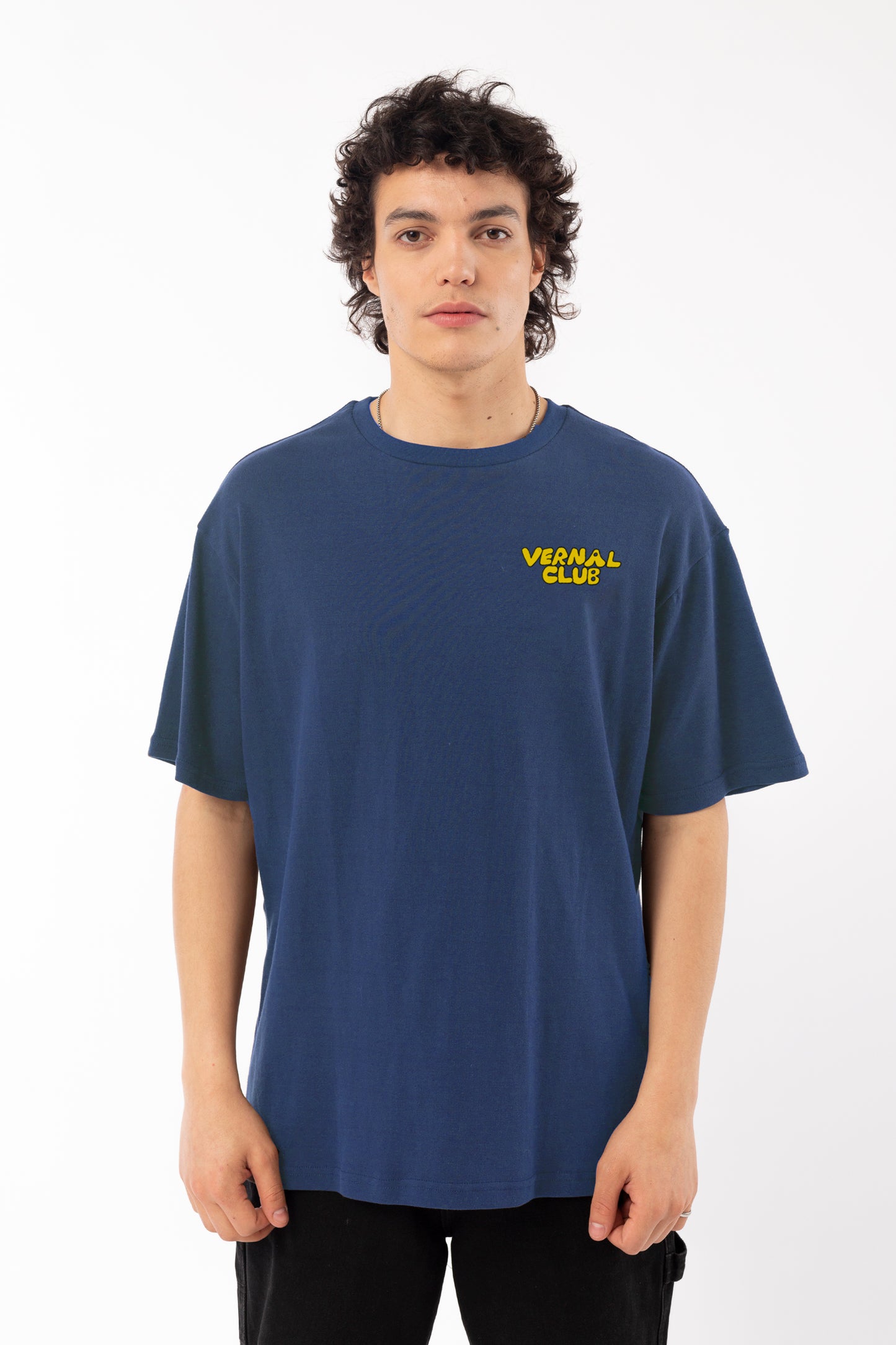 YELLOW QUEST T-shirt (azul)