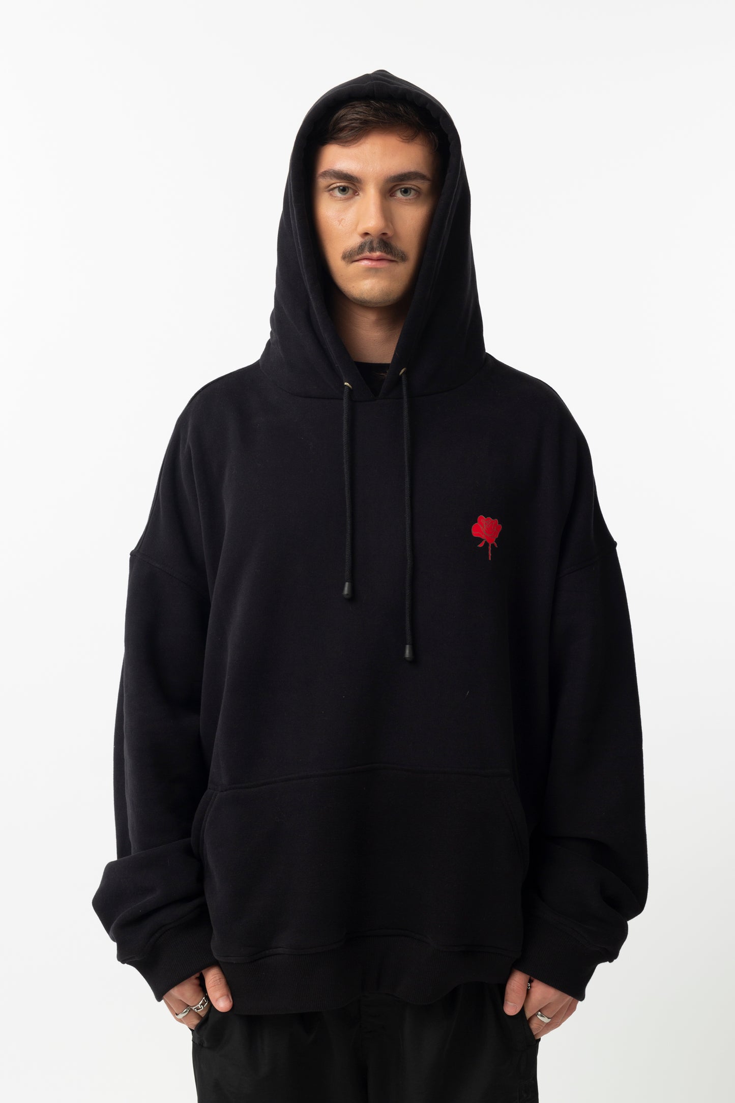 LA ROSE Hoodie Oversize