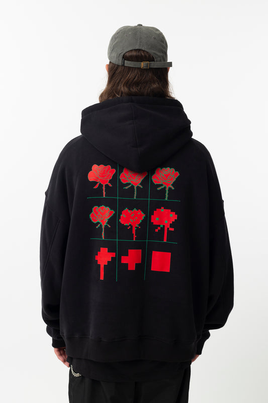 LA ROSE Hoodie Oversize