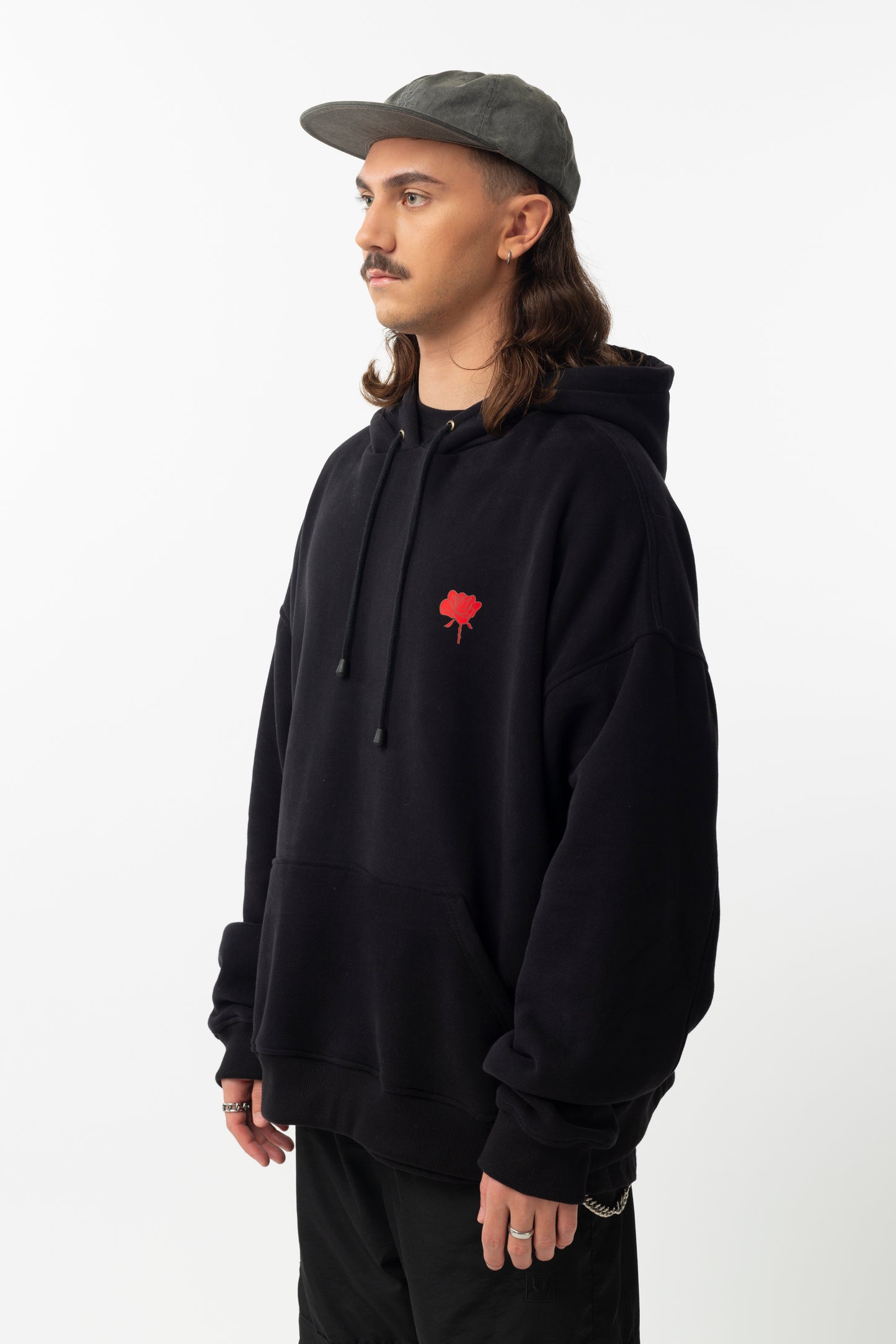 LA ROSE Hoodie Oversize