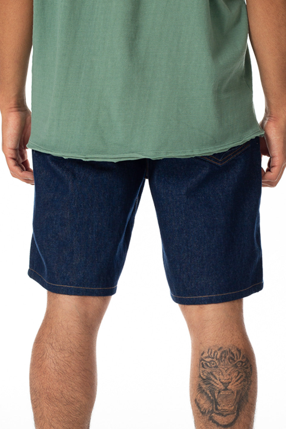 DC Bermuda de Jean (azul oscuro)