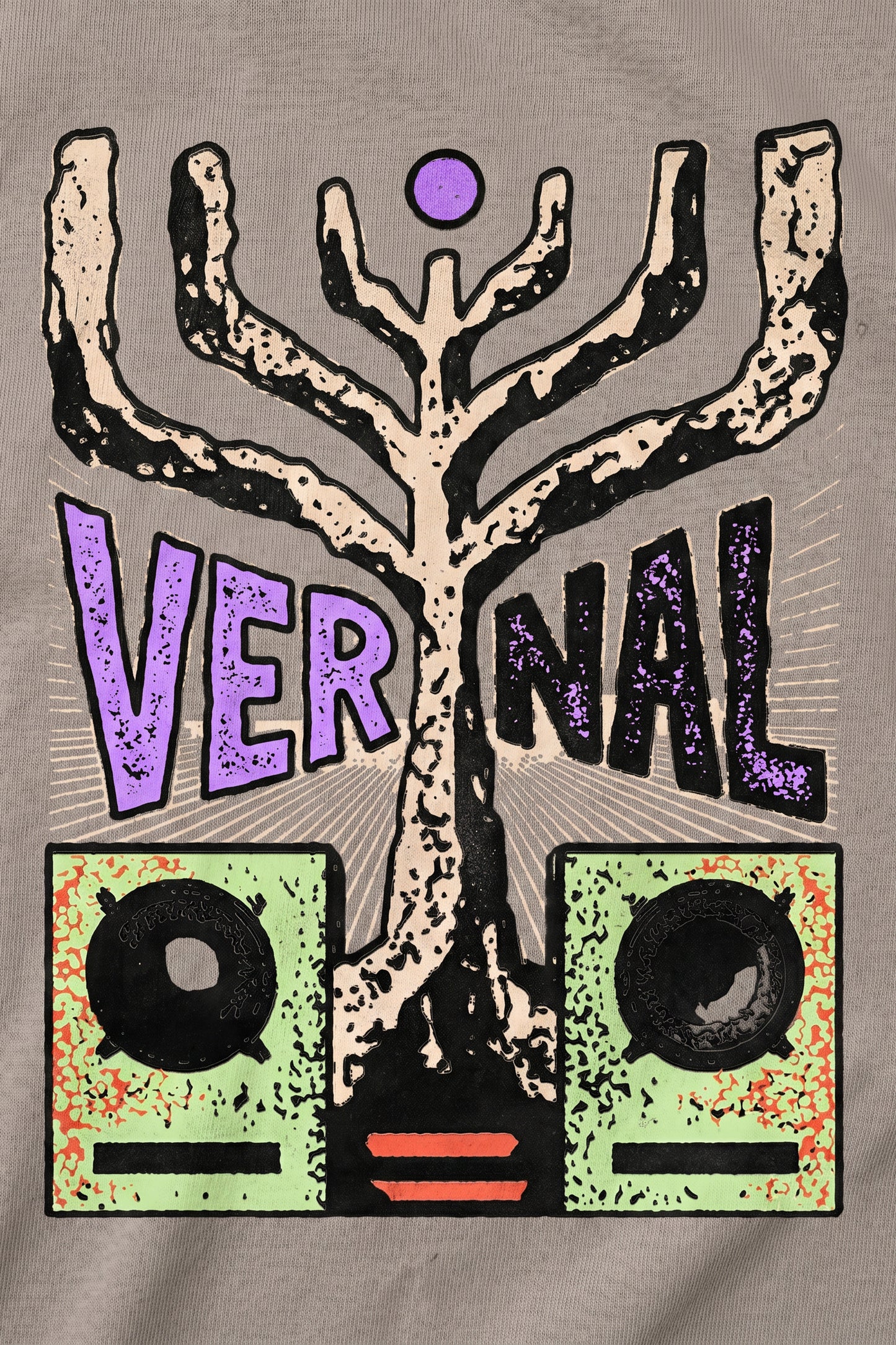 MENTAL MUSiC T-shirt (mushroom)