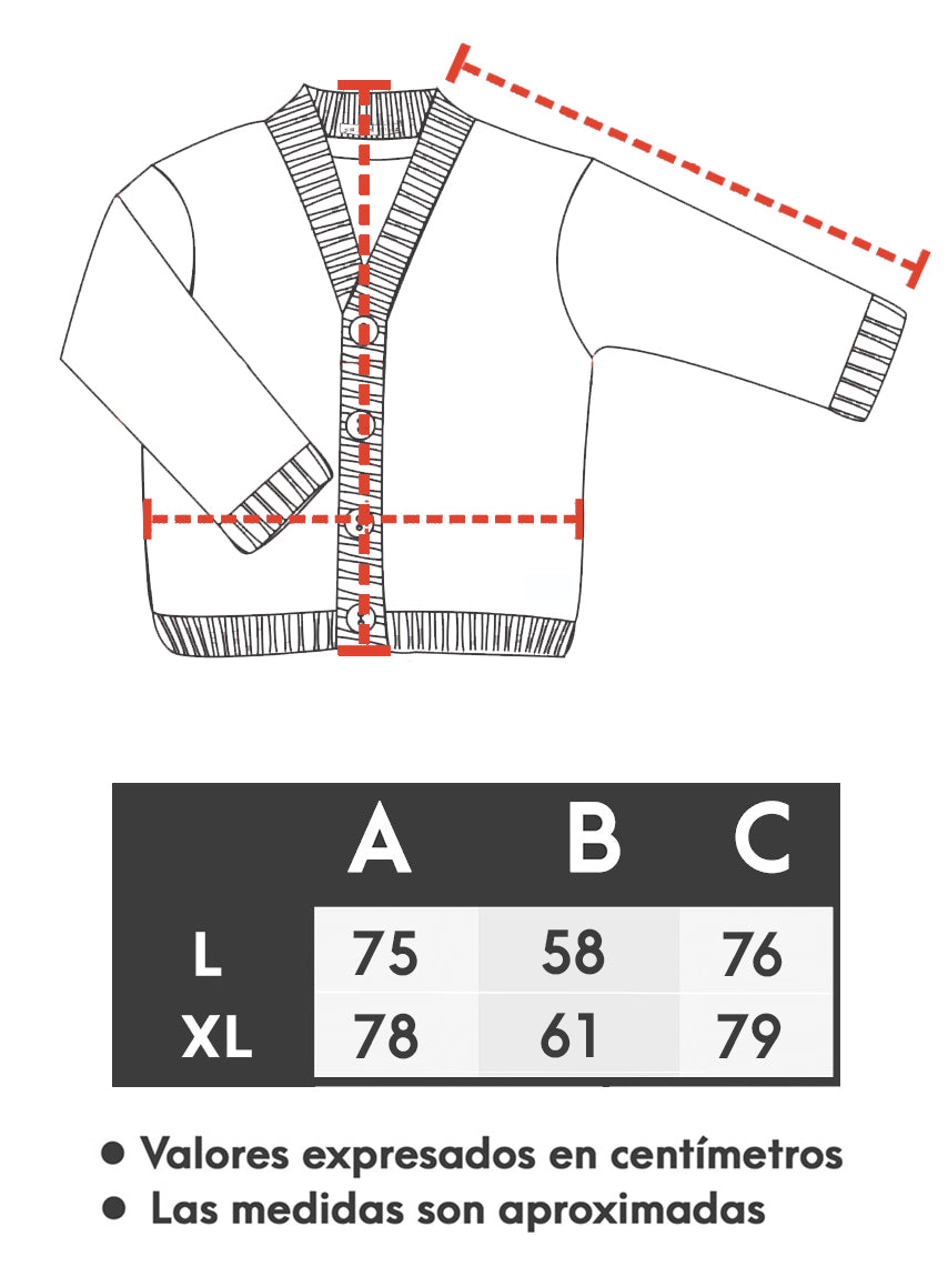 FANK Cardigan (azul marino)