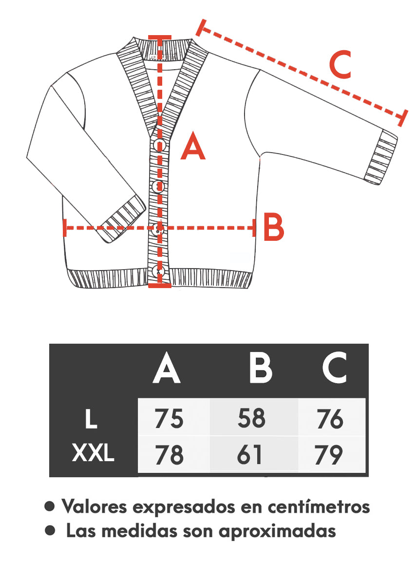 FANK Cardigan (azul marino)