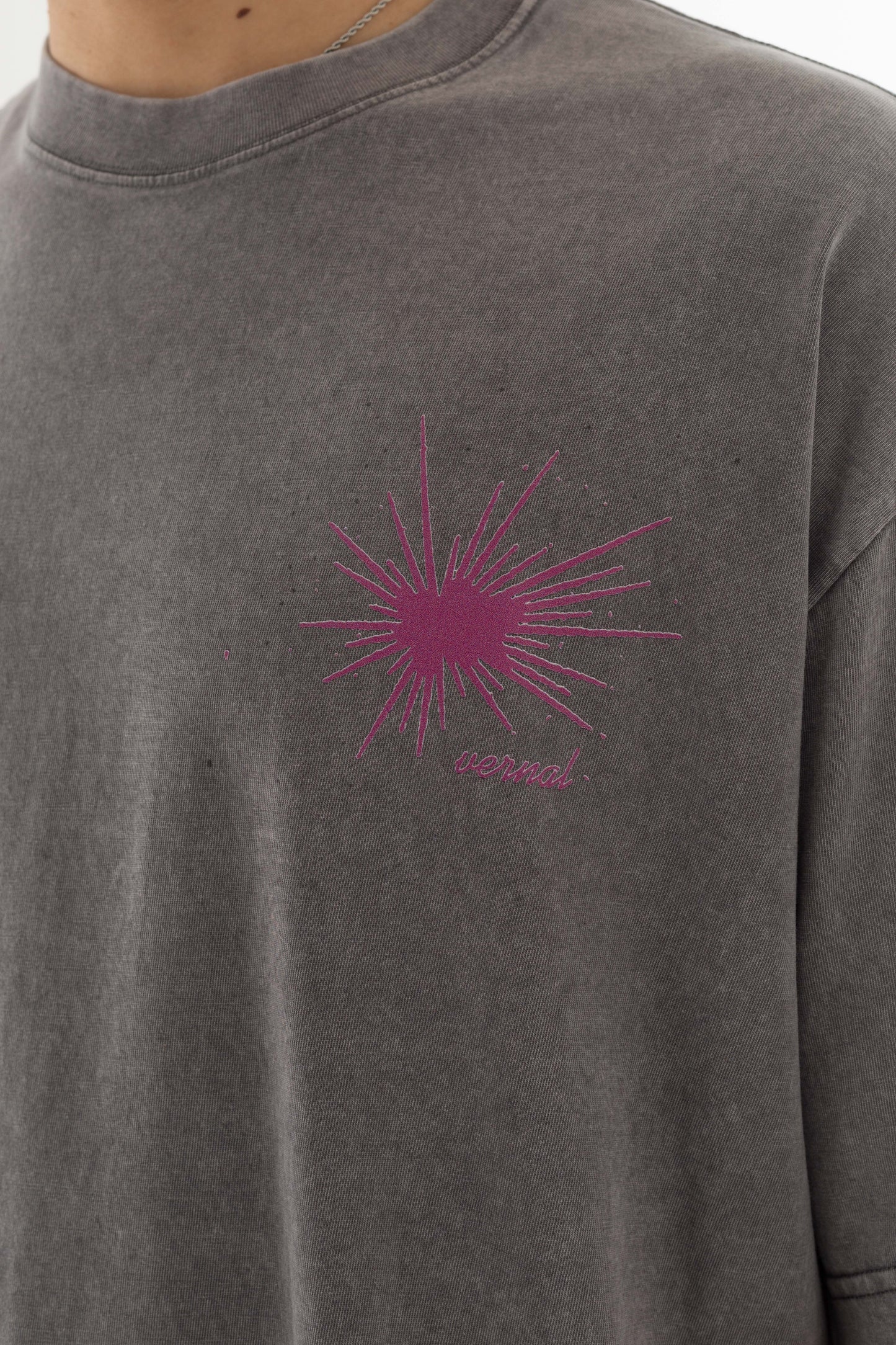 UNLEASH T-shirt Oversize (acid wash)