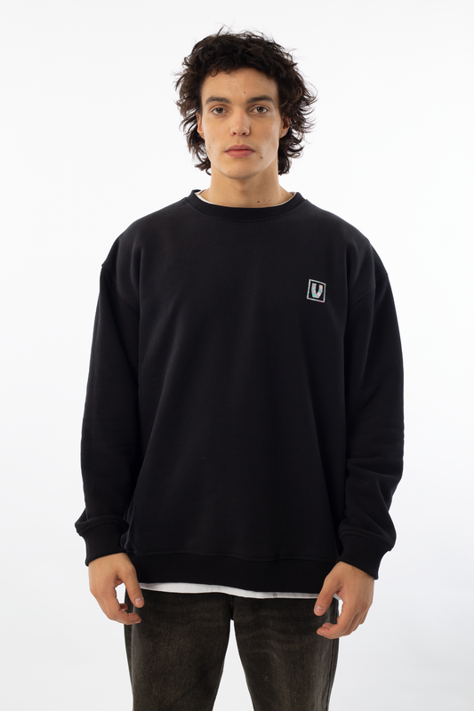 JEJU buzo oversize (negro)