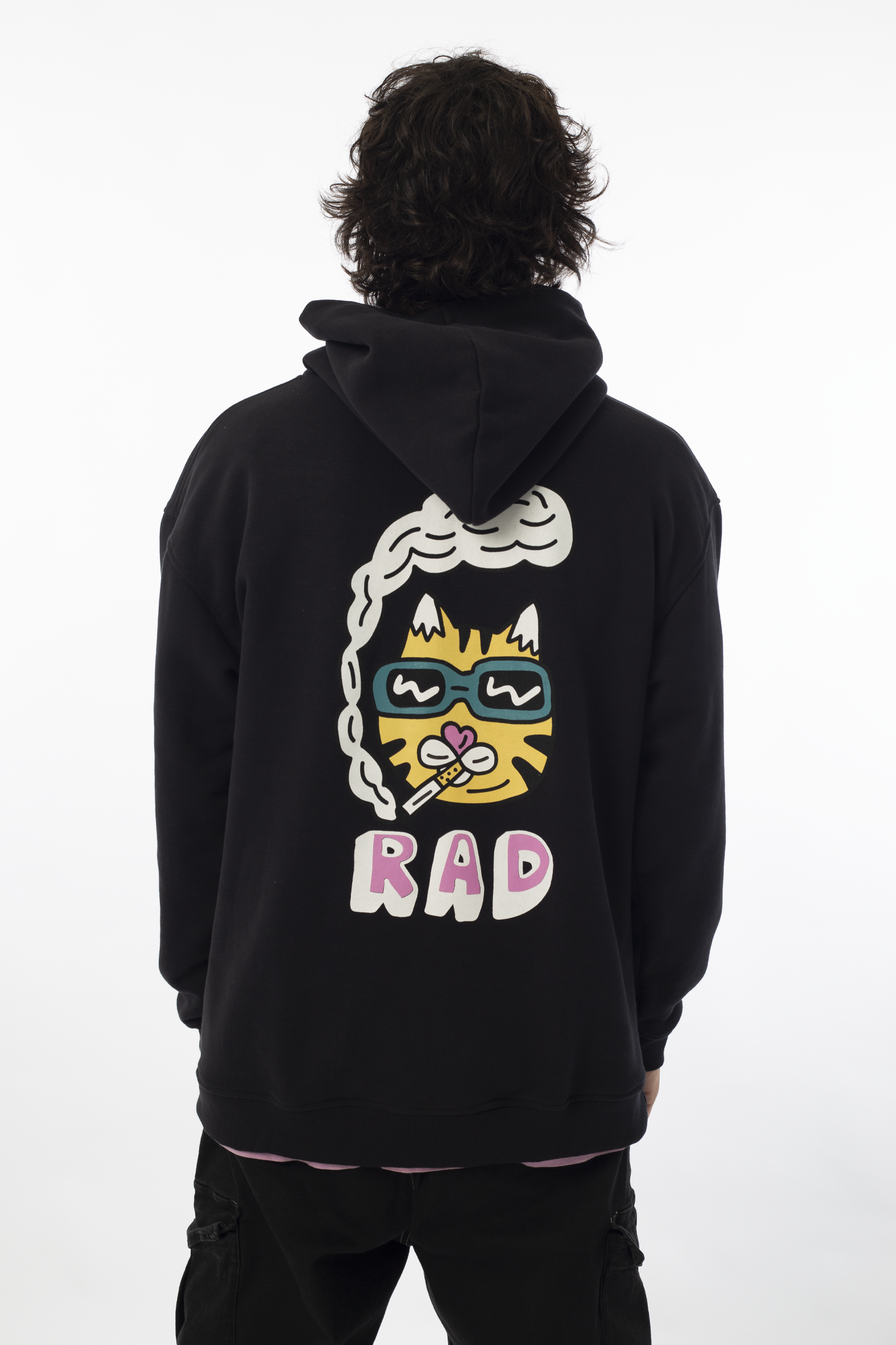 Hoodie RAD CAT vernal